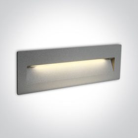   68068C / g / w szürke fal süllyesztett LED 6W IP65 sötét fény 100-240V