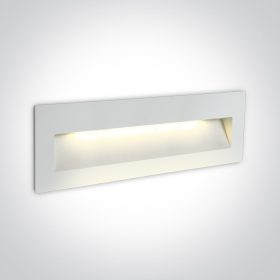   68068C / W / W fehér fal süllyesztett LED 6W IP65 sötét fény 100-240V