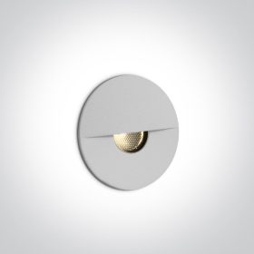   68070 / W / W fehér IP65 fal / lépés COB LED 1W WW 36DEG 350MA