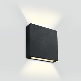   68074b / b / w Fekete IP65 fali süllyesztett COB LED 2W WW 700MA Sötét Light