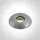 69042 / al / w alumínium IP67 inground LED 1W WW 350MA