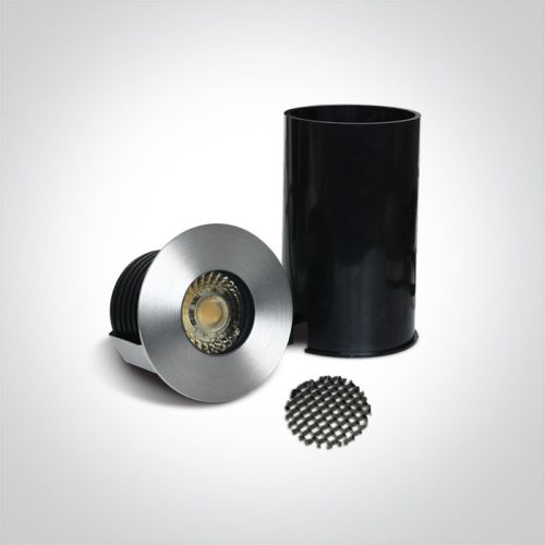 69052 / C S / STEEL 316 IP67 INGROUND COB LED 3W CW 36DEG 24V DC