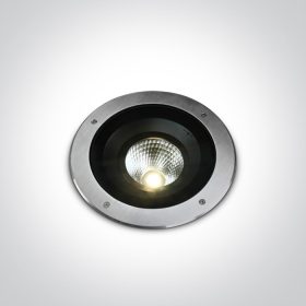   69054a / w s / steel316 Inground COB LED 30W WW 20DEG IP67 230V szabályozható állítható