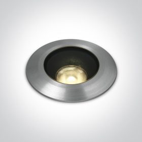   69056C / W Alumínium IP67 inground COB LED 9W WW 38DEG 24V DC DIMMLEBLE Sötét Light