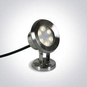   69064b / c 6x1W LED CW SS316 IP68 Állítható víz alatti LED 24V