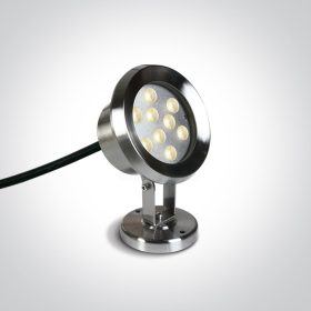   69064C / C 9X1W LED CW SS316 IP68 Állítható víz alatti 24V