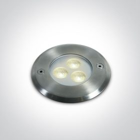   69066A / C 3X1W LED CW SS316 IP68 süllyesztett víz alatti 24V