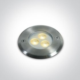   69066A / W 3x1W LED WW SS316 IP68 süllyesztett víz alatti 24V