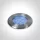 69066D / BL 12x1W kék LED SS316 IP68 süllyesztett víz alatti 24V