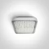 7058 / W / C fehér LED felület 120W CW IP65 100-240V