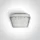 7058 / w / d fehér LED felület 120W DL IP65 100-240V