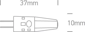 7101AL / W G4 LED 2W WW 12V AC / DC szilikon