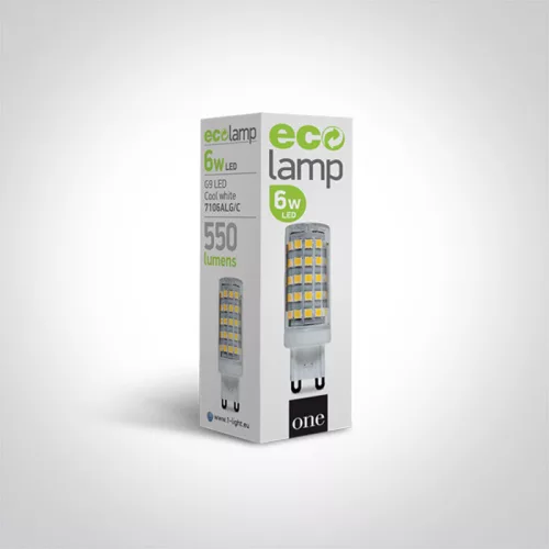 7106ALG / W G9 LED 6W WW 230V