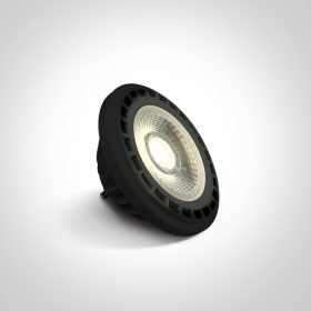 7315HU / C / 45 fekete LED R111 GU10 13W CW 45DEG 230V