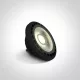 7315HU / C / 45 fekete LED R111 GU10 13W CW 45DEG 230V