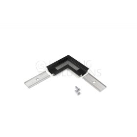 TOPMET sarokidom L GROOVE10 90° eloxált fekete