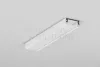 TOPMET LED profil SURFACE10 BC/UX fehér 2000 mm