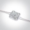 7840D / d LED IP65 modul 4x0,5W 12VDC 6000K lánc 50db 10m
