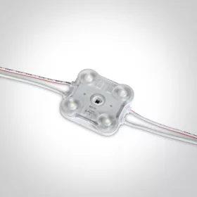 7840D / d LED IP65 modul 4x0,5W 12VDC 6000K lánc 50db 10m