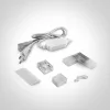 7862 / C Dupla SMD LED Kötél 13W / m CW IP65 230V