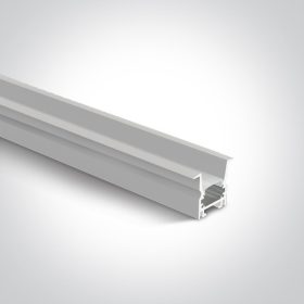   7903R / W fehér süllyesztett profil 2M + PC opál diffúzor sötét fény
