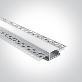   7904tr / al Alu Trimless profil 2m 20 mm-es csíkok + PC opál diff