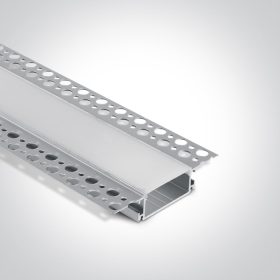   7906tr / Al Trimless profil 2m 37 mm-es csíkok PC opál diffúzor