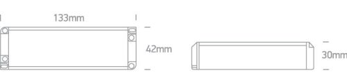 89015at LED DIMPLEBLE DRIVER 700MA 7-15W bemenet 230V