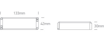 89015CT LED-es dimmable illesztőprogram 500mA 7,5-15W bemenet 230V