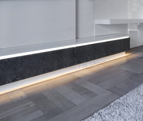 TOPMET LED profil SLIM8 AC2/Z 1000 mm eloxált