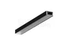 TOPMET LED profil SLIM8 AC2/Z 1000 mm eloxált fekete