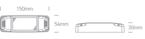 89143F vészhelyzeti készlet 6W LED 7-60W 3HRS