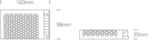 89200VN LED-es vezető 24v 200w 175-240V
