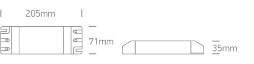 89200V LED illesztőprogram 24V 0-200W bemenet 230V