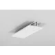 TOPMET LED profil BACK10 A/UX 1000 mm fehér