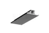 TOPMET LED profil BACK10 A/UX 1000 mm fekete