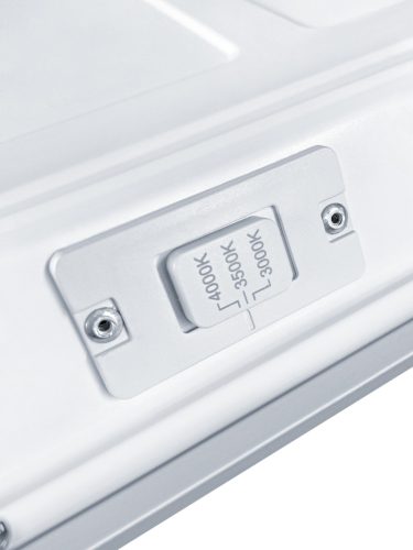 THORN ANNA VARIOFLEX Q596 4400 830/35/40,  süllyesztett LED panel VARIO=kapcsolható színhőmérséklet FLEX=kapcsolható fényáram IP44/IP20 <19 UGR (Élettartam 50 000 óra L80)