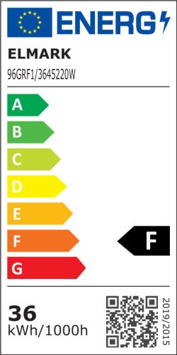 GRF1 talajba építhető lámpa 36W 45° 3200LM 3000K, IP67
