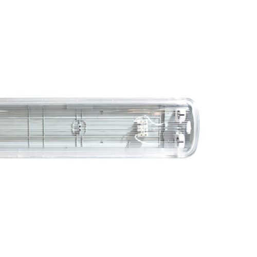 BREK 9833 2x36 T8 led fénycsőre előkészített por- és páramentes lámpatest IP65 120cm, HIPS/PS