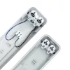 BREK 9833 2x36 T8 led fénycsőre előkészített por- és páramentes lámpatest IP65 120cm, HIPS/PS