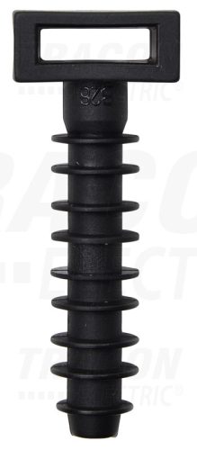 Tracon Beüthető kábelkötegelő tipli d=8mm, A=10,3×3,2mm, PA6.6
