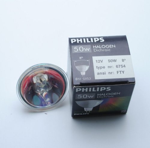 Philips 6754 12V 50W 8° MR16 halogén izzó 
