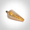 9G04D / egy dekoratív LED lámpa E27 4W borostyán 230V