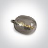 9G04F / DC Dekoratív LED lámpa E27 4W Sötét Chrome 230V