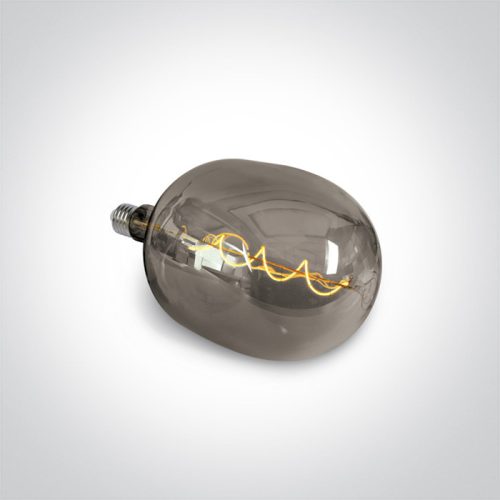 9G04F / DC Dekoratív LED lámpa E27 4W Sötét Chrome 230V