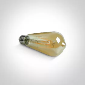   9G04RAD / A / E Retro LED 7W borostyán E27 230V szabályozható