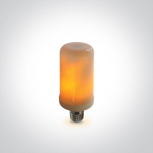 9G06F / E LED villogó láng 6W E27 100-240V