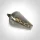 9G08D / DC Dekoratív LED lámpa E27 8W Sötét Chrome 230V