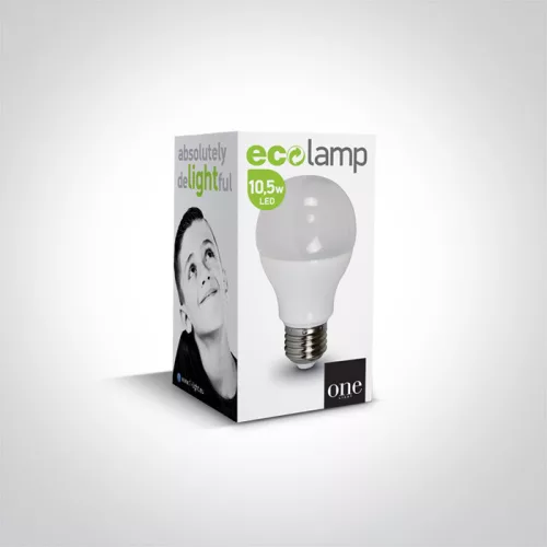 9G12B / C / E LED 10,5W CW E27 CLASTED 230V