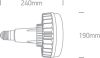 9G80n / c / le LED 80W E40 CW 230V